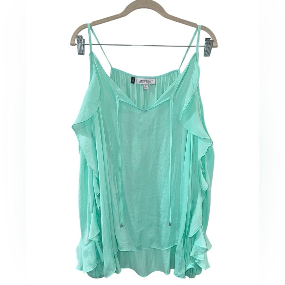 Jennifer Lopez Cold Aqua‎ Shoulder Blouse